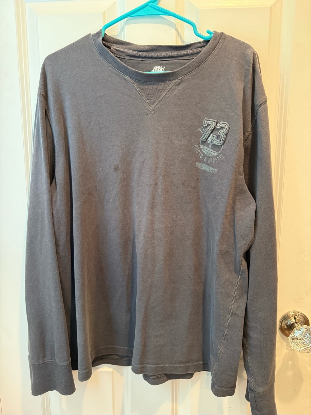 Timberland Men’s Long Sleeve Shirt, Size Large, Some Staining (See Pics)